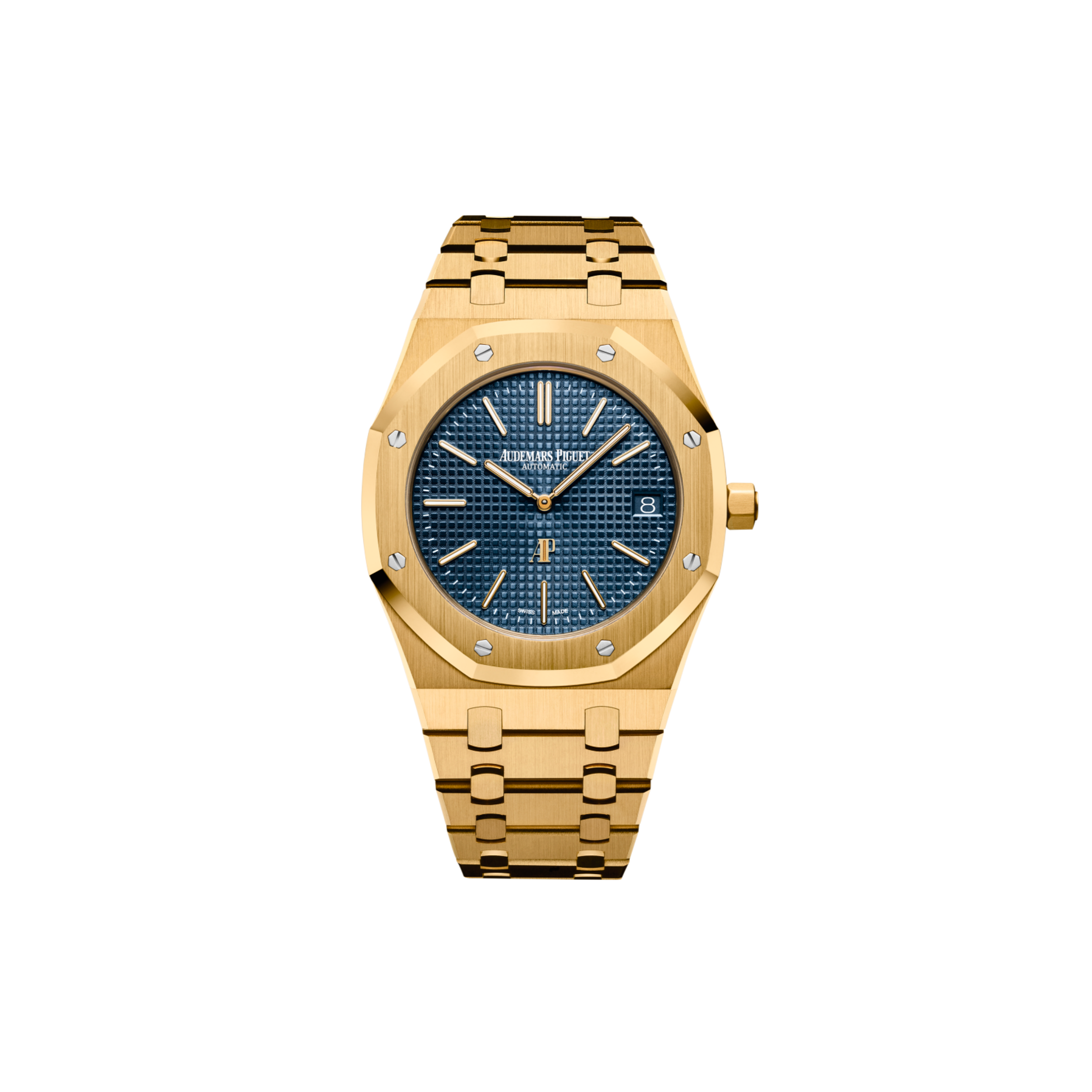 AUDEMARS PIGUET ROYAL OAK 18K YELLOW GOLD 39MM WATCH 15202BA.OO.1240BA.01